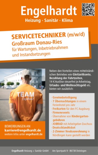 Wir stellen ein