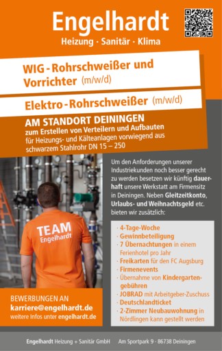 Wir stellen ein