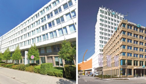 Hotel und Büropark
